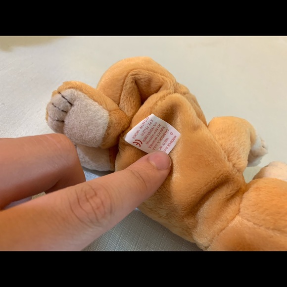 RARE! HOPE BEANIE BABIES (WITH MISTAKES) - Picture 7 of 8